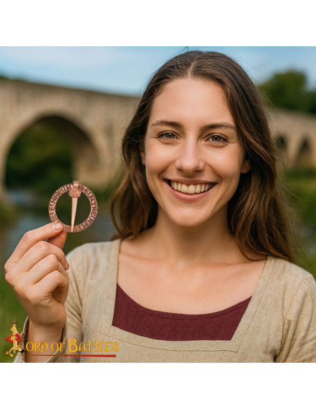 Norse Medieval Ring-Shaped Brooch...