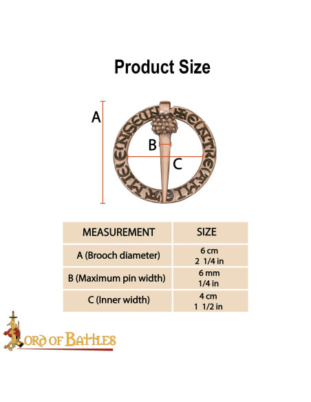 Norse Medieval Ring-Shaped Brooch...