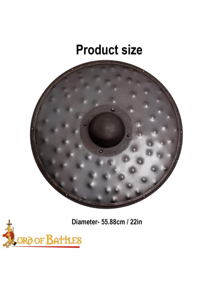 Rustic Barbarian Round Medieval...