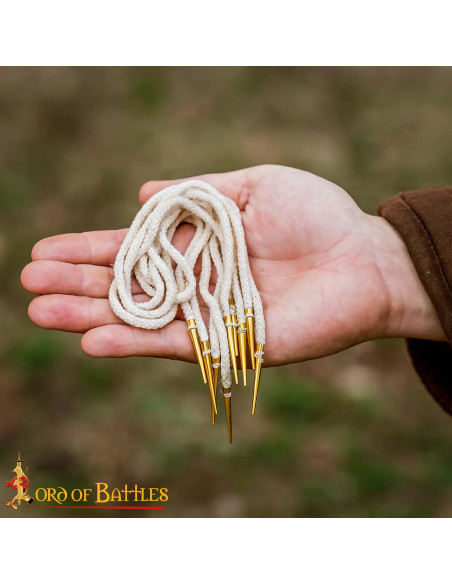 Set of 5 Medieval Cords, Natural...