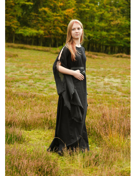 Medieval Ingrid Dress with Lace-Up...