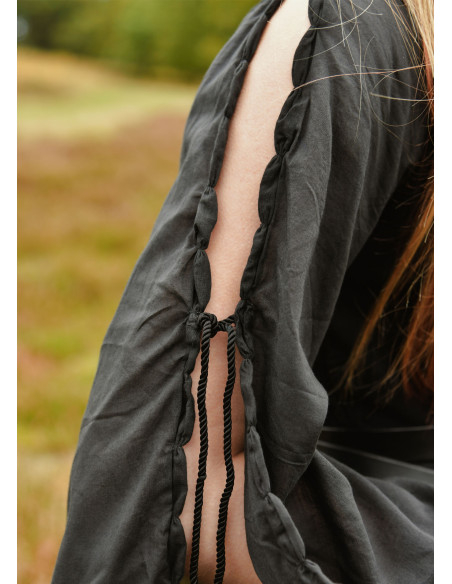 Medieval Ingrid Dress with Lace-Up...