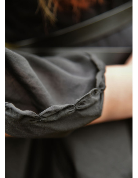 Medieval Ingrid Dress with Lace-Up...