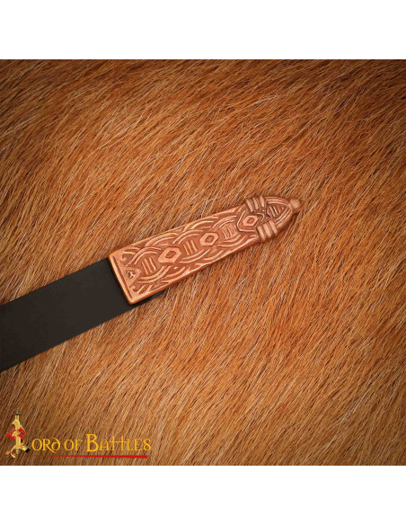 Viking Belt Tip with Knot Design,...