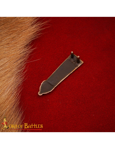 Viking Belt Tip with Knot Design,...