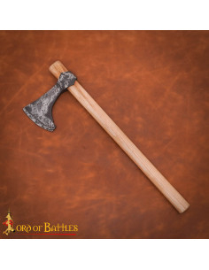 Decorative Viking Axe Head Hand Forged Steel