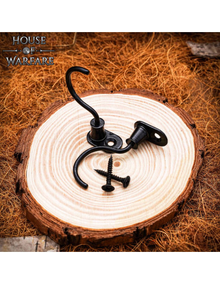 Pair of Medieval Hooks for Hanging...