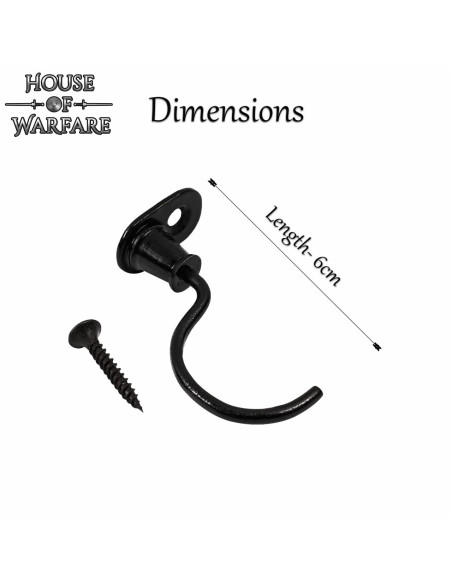 Pair of Medieval Hooks for Hanging...