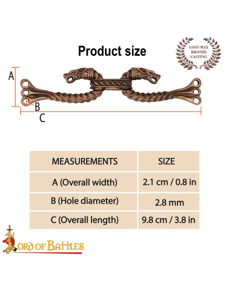 Celtic Cloak Fastener in Antique...