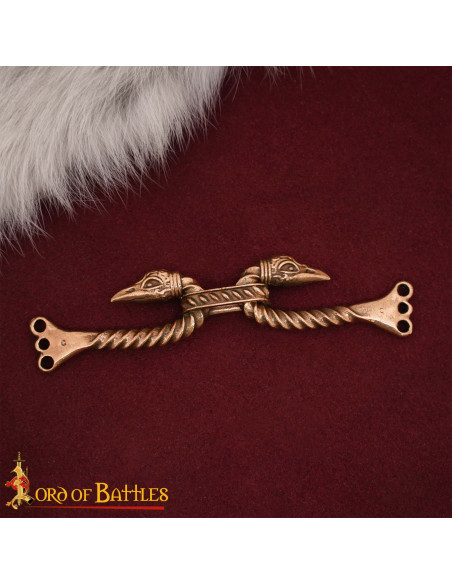 Celtic Cloak Clasp Model Ravens in...
