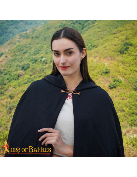 Celtic Cloak Clasp Model Ravens in...