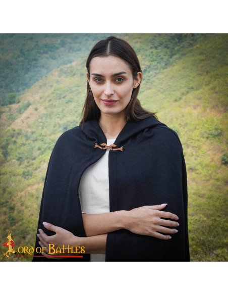 Viking Cloak Fastener with Wolf...