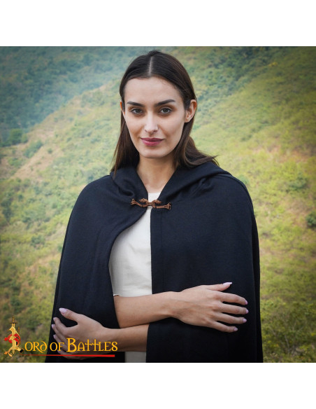 Viking Cloak Fastener with Wolf...