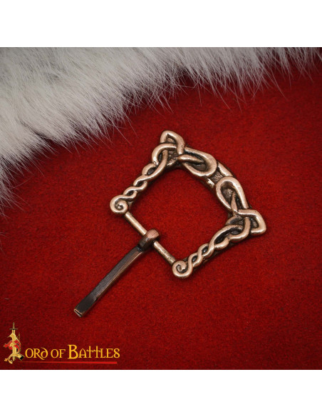 Classic Buckle in Aged Bronze with...