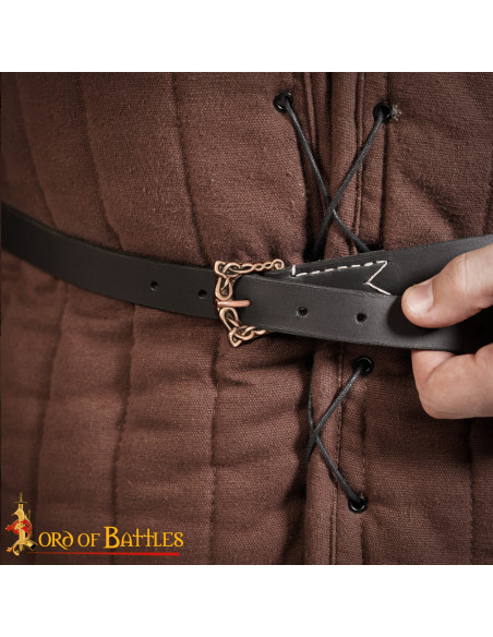 Classic Buckle in Aged Bronze with...