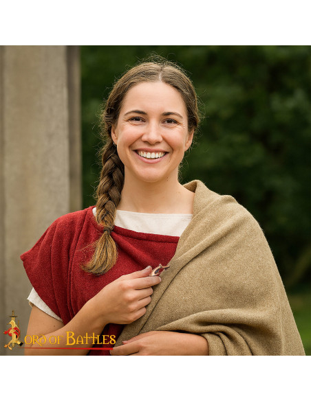 4th Century Roman Fibula in Aged Bronze