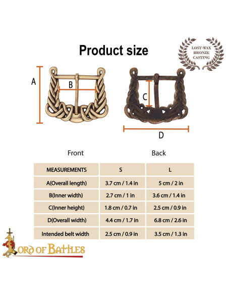 Viking Buckle 9th-10th Century with...