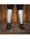Knight's Medieval Greaves in Steel (18 g.)