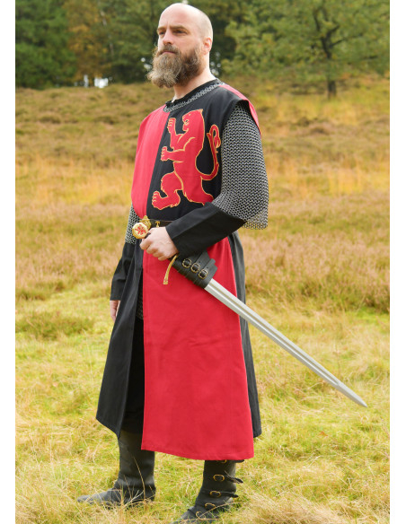 Medieval Knight Tabard with Lion...