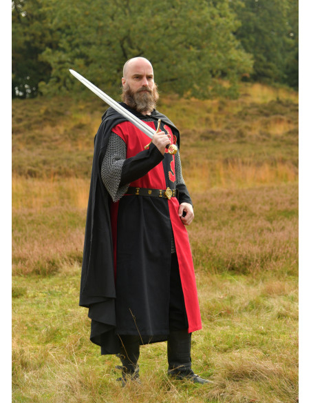 Medieval Knight Tabard with Lion...