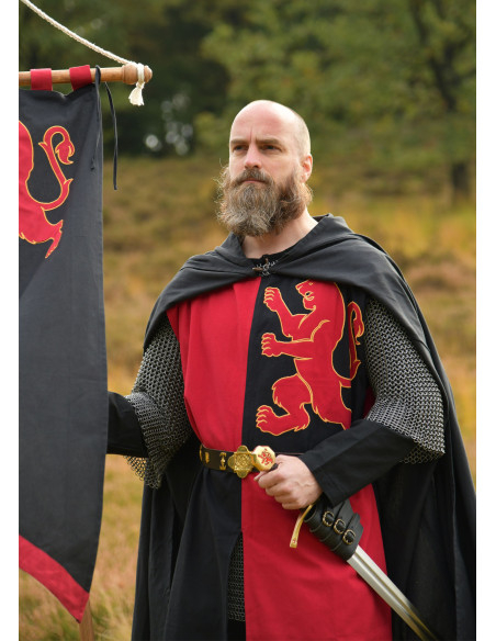 Medieval Knight Tabard with Lion...