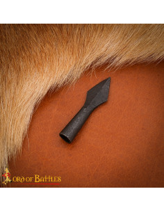 Medieval Hand-Forged Iron Arrowhead