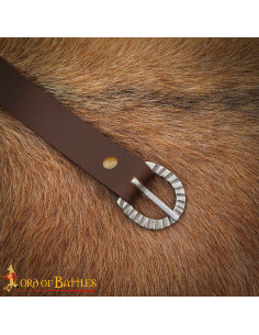 Rustic Medieval Buckle Hand-Forged from Iron 2