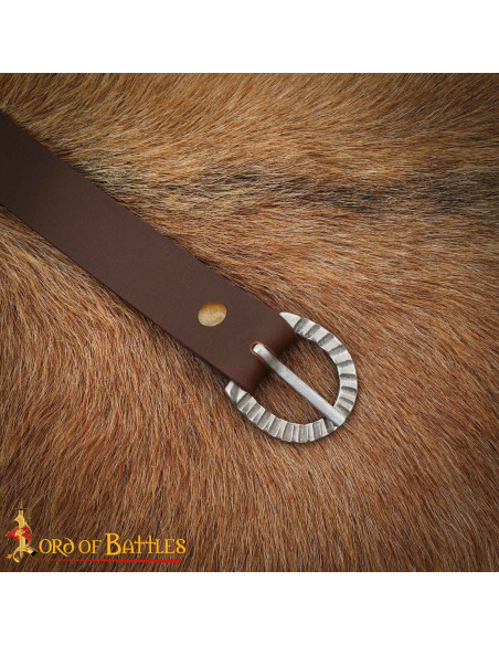 Rustic Medieval Buckle Hand-Forged...