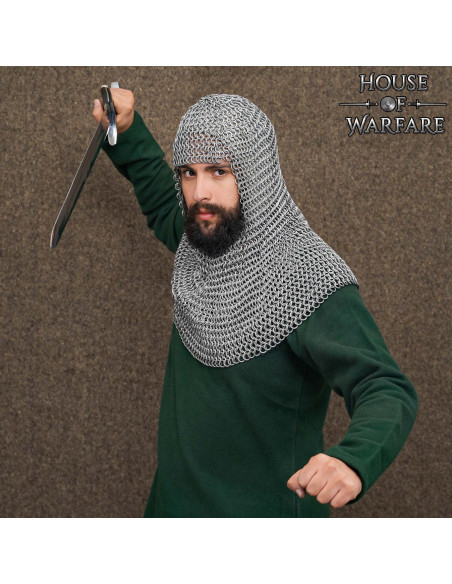 Executioner Medieval Chainmail Coif...