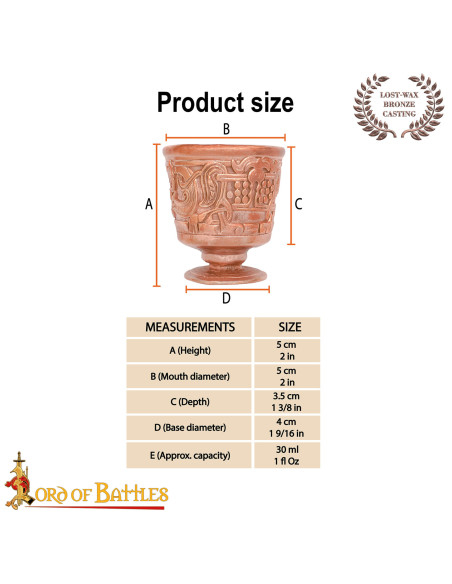 Small Medieval Cup from the 12th...