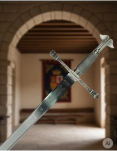 Carlos V sword, stainless steel 2