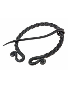 Hand-Forged Roman Omega Brooch 2