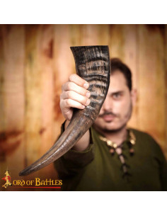 Handcrafted Viking Buffalo Horn for Drinking