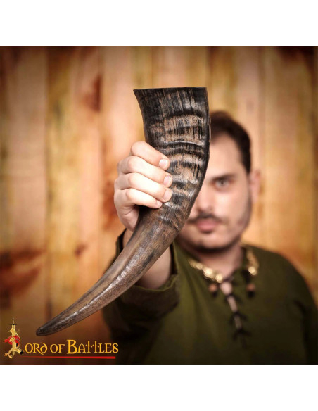 Handcrafted Viking Buffalo Horn for...