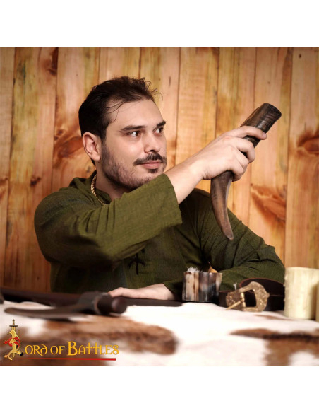 Handcrafted Viking Buffalo Horn for...