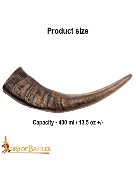 Handcrafted Viking Buffalo Horn for...