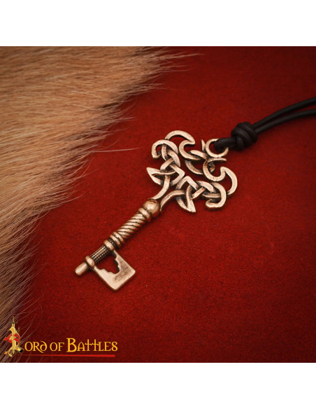 Viking Key Pendant in Bronze, Lost...