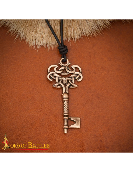 Viking Key Pendant in Bronze, Lost...