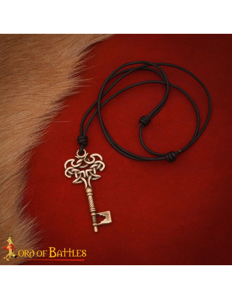Viking Key Pendant in Bronze, Lost...