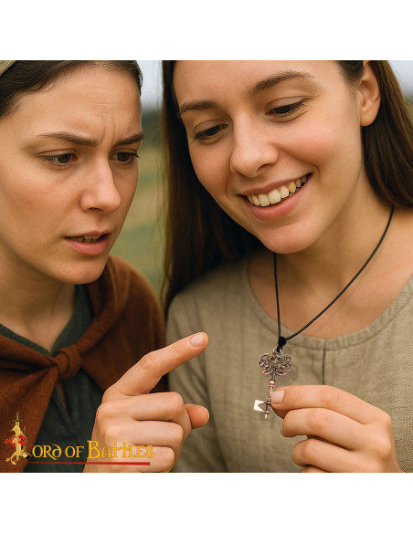 Viking Key Pendant in Bronze, Lost...