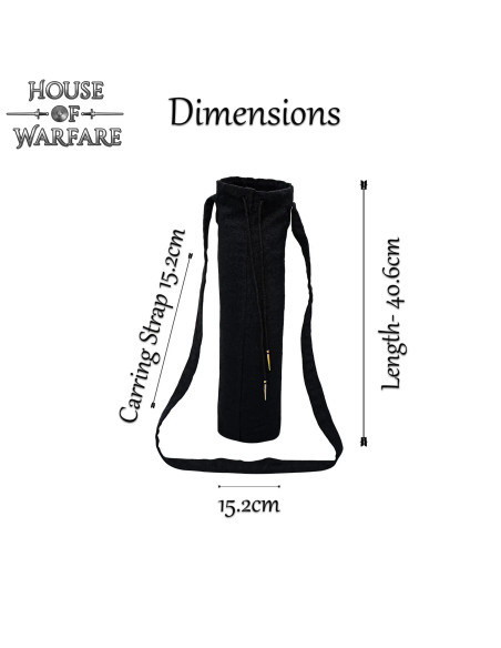 Medieval Bottle Holder with Belt for...