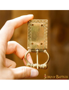 Medieval Belt Buckle and End Piece 2