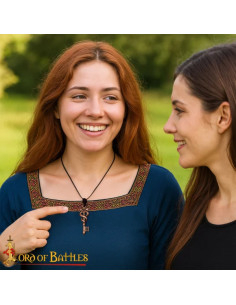 Dragon Guardian Lost Wax Bronze Key Pendant 2