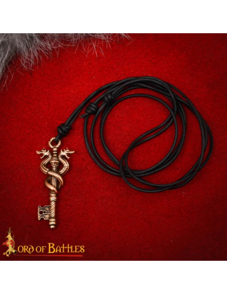 Dragon Guardian Lost Wax Bronze Key...