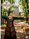 Premium Medieval Archer Outfit in Dark Brown Leather