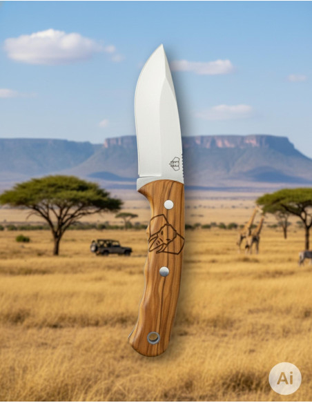 Cudeman Handcrafted Olive Steel...