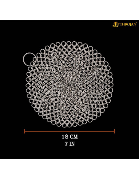 Durable Steel Chainmail Keychain...