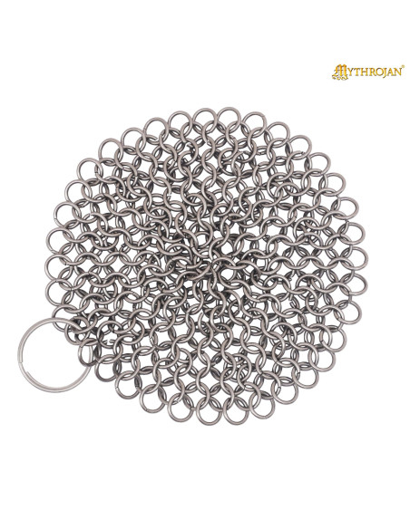 Durable Steel Chainmail Keychain...