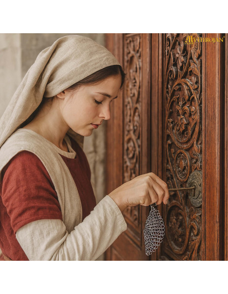 Durable Steel Chainmail Keychain...