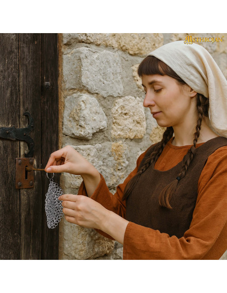 Durable Steel Chainmail Keychain...